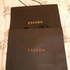 Escada shopping bags 2 pcs
